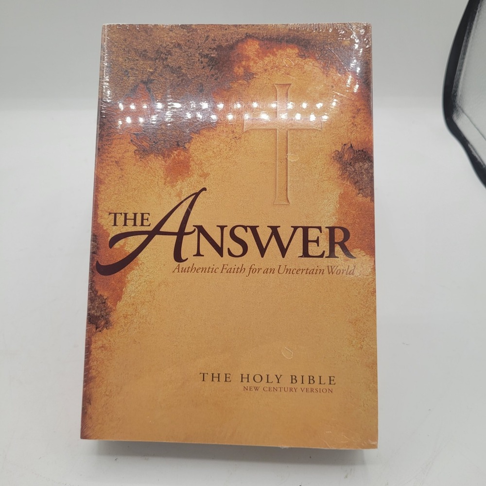 NEW Answer : Authentic Faith for an Uncertain World‎ by Thomas Nelson Publishing